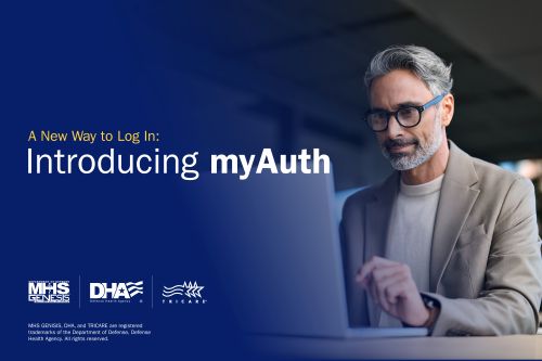 MHS GENESIS Patient Portal transitioning to myAuth login Sept. 23