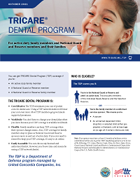Download TRICARE Dental Program Brochure