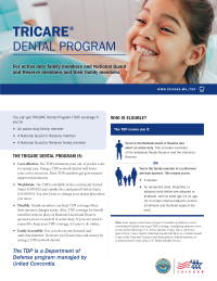 TRICARE Dental Program Brochure June 2023